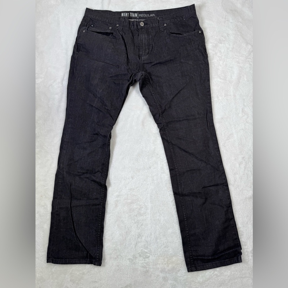 Freeworld Night Train Black Pants‎ Size 38